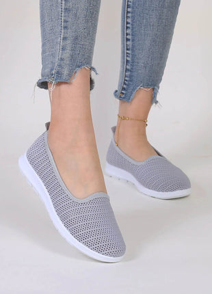 Women's summer breathable mesh flat shoes, casual sneakers - MimiStylez