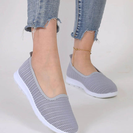 Women's summer breathable mesh flat shoes, casual sneakers - MimiStylez