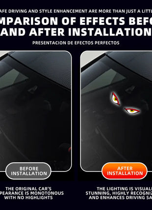 Neon Eye Solar Powered