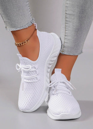 Women's summer breathable mesh flat shoes, women's shoes - MimiStylez