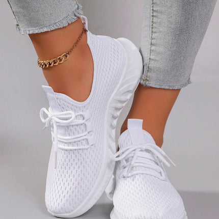 Women's summer breathable mesh flat shoes, women's shoes - MimiStylez
