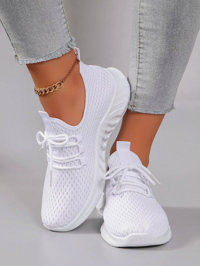 Women's summer breathable mesh flat shoes, women's shoes - MimiStylez