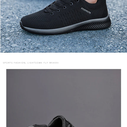 Zapatillas de correr para hombre, zapatillas informales de moda, transpirables, deportivas, ligeras y atléticas.