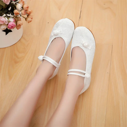 Chinese Embroidery Women Shoes Elegant