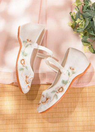 Chinese Embroidery Women Shoes Elegant