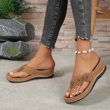 Flip-Flops for Women - Comfy Slip-On Casual Outdoor Footwear