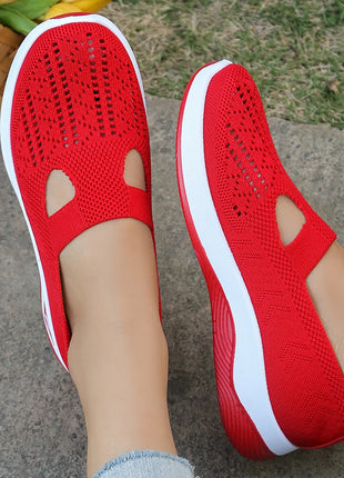 Women's summer shoes - casual sneaker, simple, four seasons general light flat solid women shoes