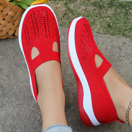 Zapatos de verano para mujer: zapatillas informales, sencillas, para las cuatro estaciones, ligeras, planas y lisas.