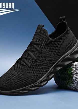 Fashion Men Casual Shoes Men Sneakers Brand Men Shoes Loafers Slip On Mesh Flats Big Size Breathable Shoes