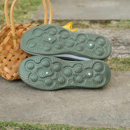 Zapatos de verano para mujer: zapatillas informales, sencillas, para las cuatro estaciones, ligeras, planas y lisas.