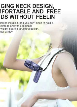 Portable Mini Handheld Fan USB Rechargeable 5-Speed with Phone Stand