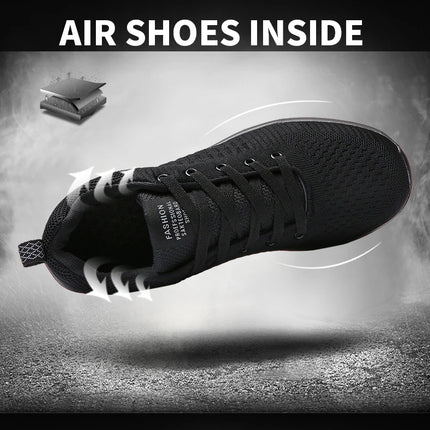Zapatillas de correr para hombre, zapatillas informales de moda, transpirables, deportivas, ligeras y atléticas.