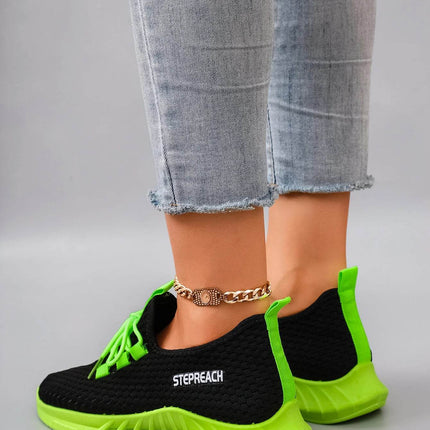 Women's Breathable Mesh Flat Shoes, Women's Shoes, Casual Sneakers Shoes - MimiStylez