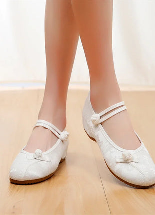 Chinese Embroidery Women Shoes Elegant