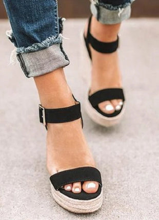 High Heels Women Wedge Heel Sandals Party Platform Wedges Heeled