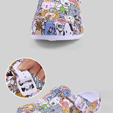 Sandalias planas elegantes con plantillas suaves y correa ajustable, fáciles de poner y cómodas, para mujer.