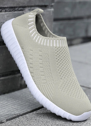 Women's Ultra Light Casual & Running Shoes, Fashionable Fly Woven Breathable Sports Sneakers