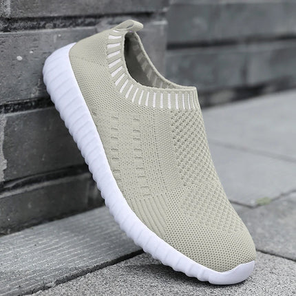 Zapatillas deportivas ultraligeras informales y para correr para mujer, deportivas transpirables y de moda con tejido Fly.