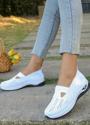 Women's summer shoes - casual sneaker, simple, four seasons general light flat solid women shoes