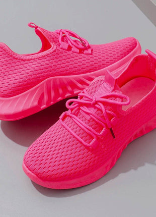 Women's summer breathable mesh flat shoes women's shoes casual sports shoes - MimiStylez