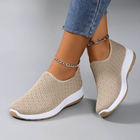 Women's summer breathable mesh flat shoes, women's shoes, casual sneakers shoes - MimiStylez