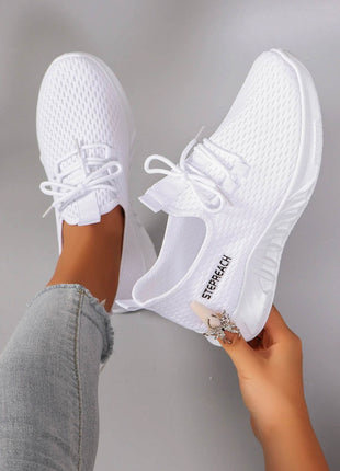 Women's summer breathable mesh flat shoes, women's shoes - MimiStylez