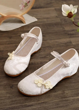 Embroidery Women Shoes, Vintage Woman Sneakers