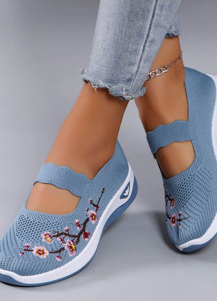 Women's summer breathable mesh flat shoes women's shoes casual shoes - MimiStylez