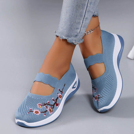 Women's summer breathable mesh flat shoes women's shoes casual shoes - MimiStylez