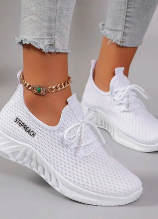 Women's summer breathable mesh flat shoes, women's shoes - MimiStylez