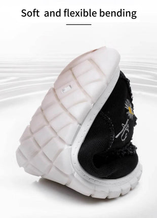 Women's shoes Daisy embroidery, casual sneaker - MimiStylez