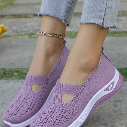 Zapatos de verano para mujer: zapatillas informales, sencillas, para las cuatro estaciones, ligeras, planas y lisas.