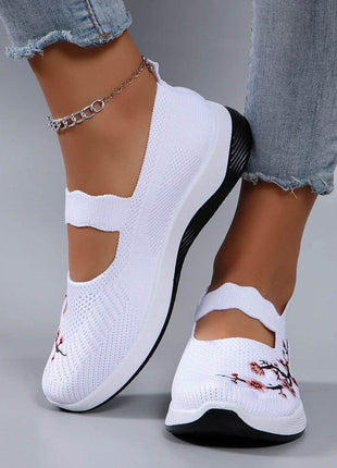 Women's summer breathable mesh flat shoes women's shoes casual shoes - MimiStylez