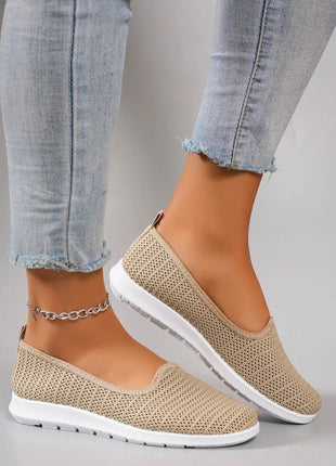 Women's summer breathable mesh flat shoes, casual sneakers - MimiStylez