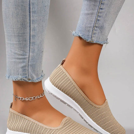 Women's summer breathable mesh flat shoes, casual sneakers - MimiStylez