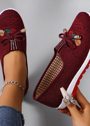 Women's Summer Breathable Mesh Flat Shoes, Women's Shoes, Casual Sneakers Shoes - MimiStylez