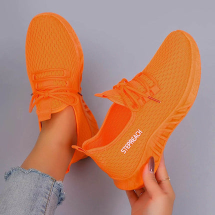Women's summer breathable mesh flat shoes, women's shoes - MimiStylez