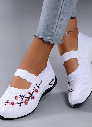 Women's summer breathable mesh flat shoes women's shoes casual shoes - MimiStylez
