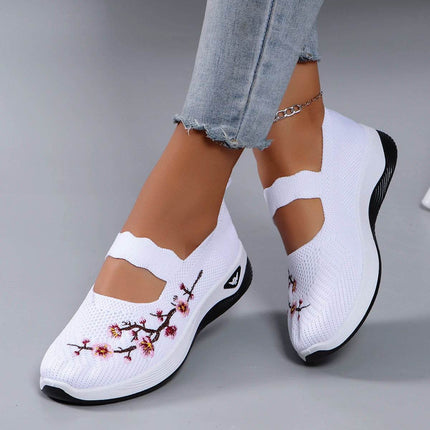 Women's summer breathable mesh flat shoes women's shoes casual shoes - MimiStylez
