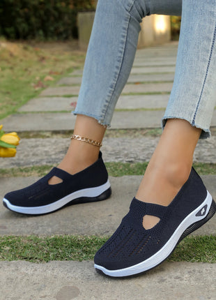 Women's summer shoes - casual sneaker, simple, four seasons general light flat solid women shoes