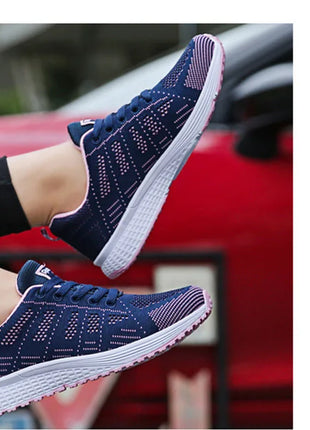Women Casual Shoes Fashion Breathable Walking Mesh Flat Shoes Sneakers Women Gym Shoes Female Footwear