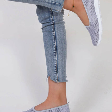 Women's summer breathable mesh flat shoes, casual sneakers - MimiStylez