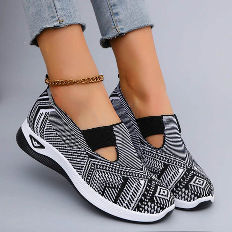 Women's summer breathable mesh flat shoes casual sneakers shoes - MimiStylez