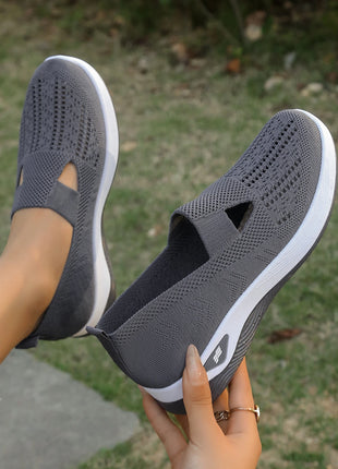 Women's summer shoes - casual sneaker, simple, four seasons general light flat solid women shoes