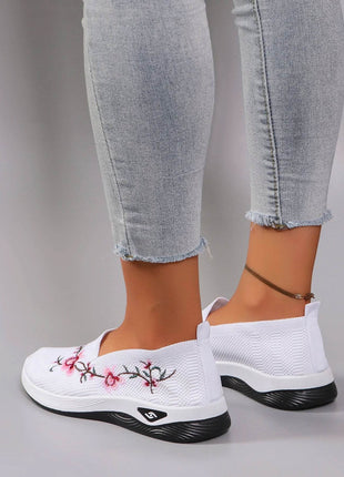 Women's summer breathable mesh flat shoes, women's shoes, casual sneakers - MimiStylez