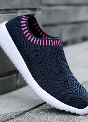 Women's Ultra Light Casual & Running Shoes, Fashionable Fly Woven Breathable Sports Sneakers