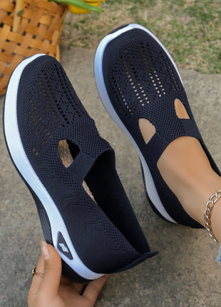 Women's summer shoes - casual sneaker, simple, four seasons general light flat solid women shoes