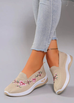 Women's summer breathable mesh flat shoes, women's shoes, casual sneakers - MimiStylez