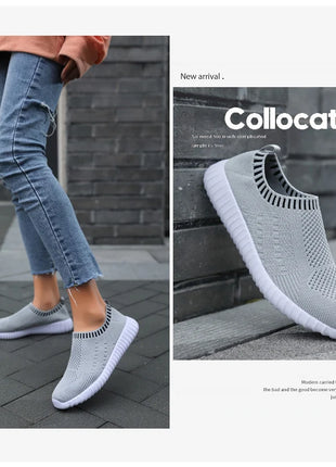 Women's Ultra Light Casual & Running Shoes, Fashionable Fly Woven Breathable Sports Sneakers