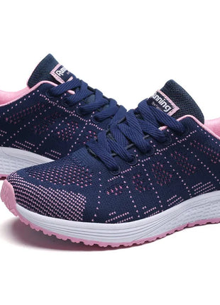 Women Casual Shoes Fashion Breathable Walking Mesh Flat Shoes Sneakers Women Gym Shoes Female Footwear